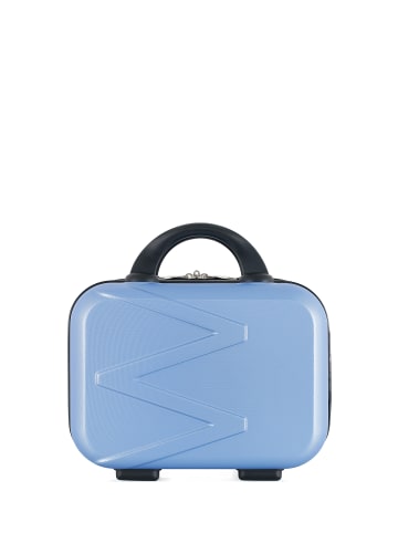 WAVE PARIS Kosmetikkoffer AMAZONE-K in Goldblau (9L)