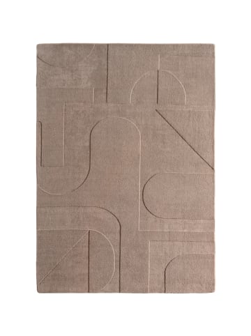 Teppich Boss Kurzflor Teppich Pompei 1614 Läufer in Beige
