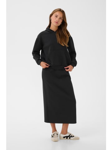 Kaffe Trackjacket-sweat KAannika Loose fit in Black Deep