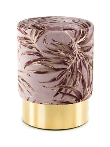 Kayoom Hocker Gipsy in violett - gold