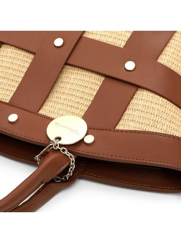 Tamaris TAS Kirsti Shopper Tasche 37 cm cognac