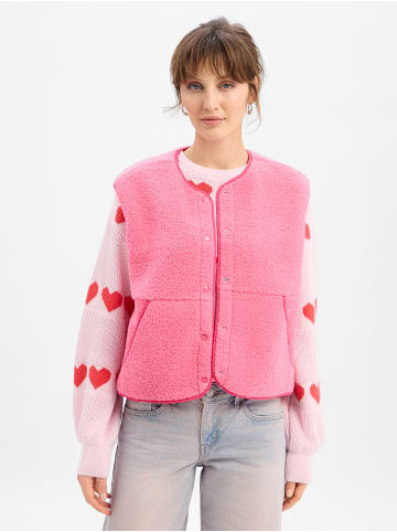 JJXX Weste Vera in pink - 0001