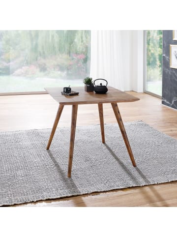 KADIMA DESIGN Esstisch | Sheesham, 80x80x76cm, Massivholz, 4 Personen