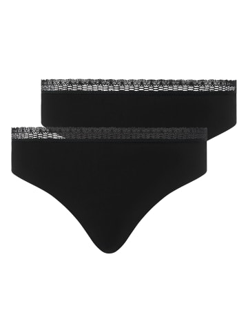Chantelle Slip 2er Pack in Schwarz