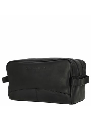 The Chesterfield Brand Stacey - Kulturbeutel Leder 24 cm (black) in schwarz