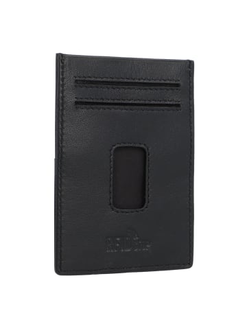 PICARD London 1 Kreditkartenetui RFID Schutz Leder 10 cm in schwarz
