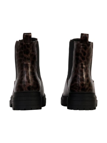 Divine Factory Stiefeletten mit Gummizug Braun