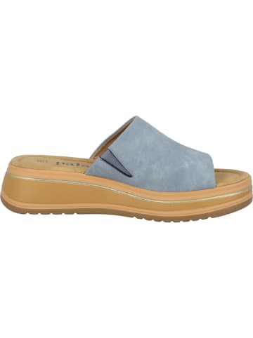 Palado Sandalen Rhat in Hellblau/Gold