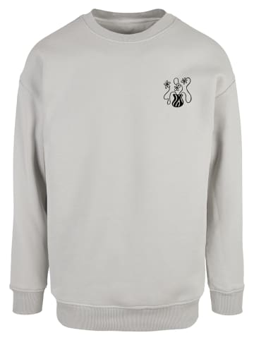 Merchcode Merchcode Rundhalsausschnitt in lightasphalt