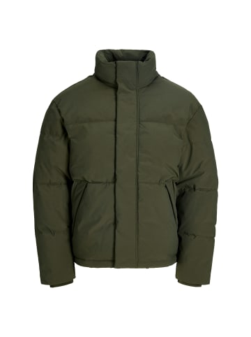 Jack and Jones JJESOHO Puffer Collar AW26 SN in Grün