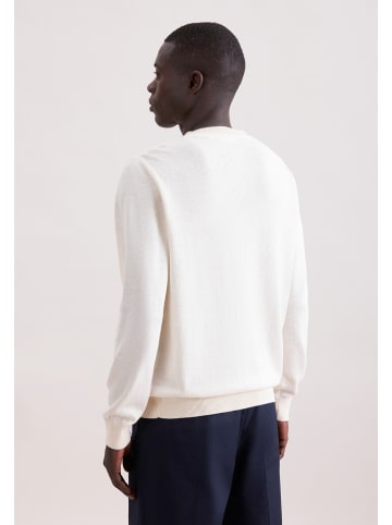 Seidensticker Pullover Regular in Ecru