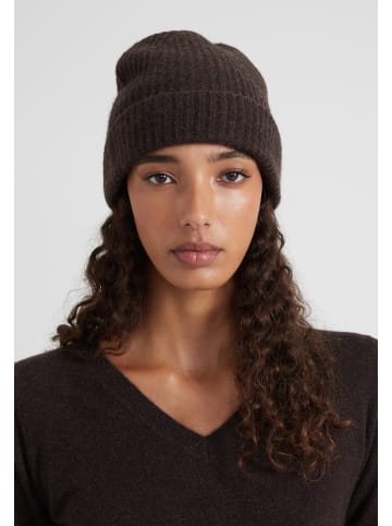 Style Republic Classic Kaschmir Beanie in coffee