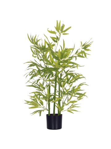 HOMCOM Künstliche Pflanze in Grün 15L x 15B x 90H cm