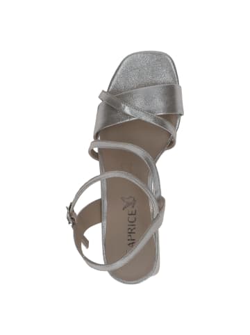 Caprice Riemchensandaletten in Silber