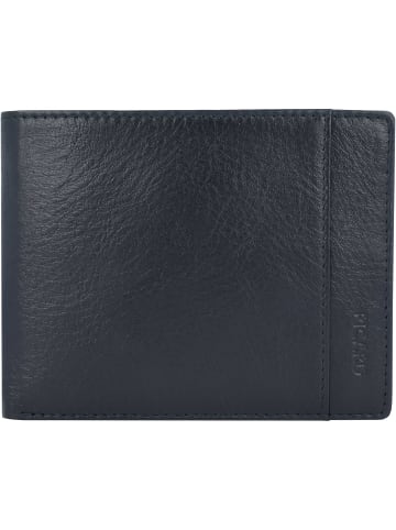 PICARD Buddy Geldbörse Leder 12 cm in schwarz