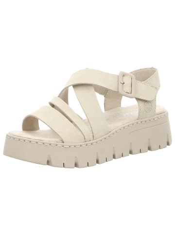 rieker Keilsandalette in beige