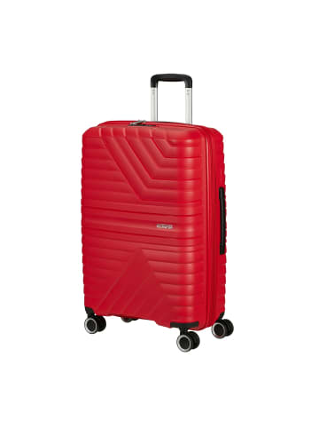 American Tourister Flytwist Spinner 67 cm mit TSA-Zahlenschloss in true red