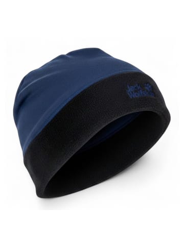 Jack Wolfskin Accessoires Lakeland Cap Beanie Mütze Fleece in Blau