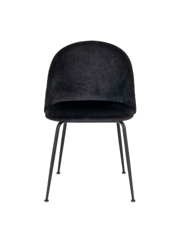 ebuy24 Esszimmerstuhl Geneve Schwarz 2er Set