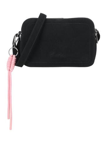 Fritzi aus Preußen Crossbody Tasche Jony Suede Jacky in Schwarz