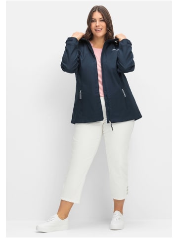 sheego Softshelljacke in marine