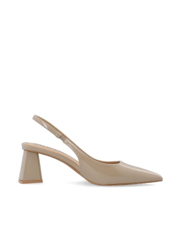 Bianco Pumps in Nougat