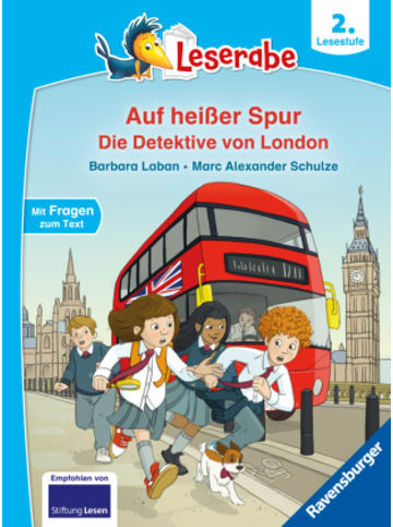 Ravensburger Verlag GmbH Buch - Leserabe 2. Lesestufe - Auf heißer Spur - Die Detektive von London