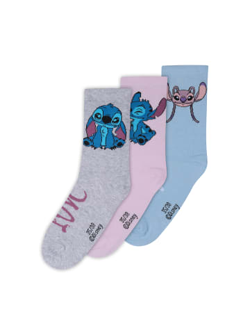 ONOMATO! 3er-Set: Socken Stitch in Mehrfarbig
