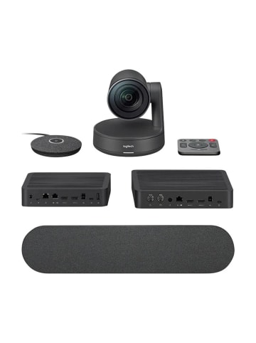 Logitech ConferenceCam System mit 5-fach optischen Zoom in Schwarz