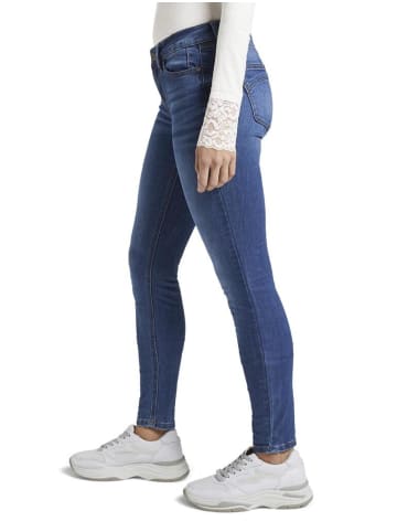 TOM TAILOR Denim Jeans in clean mid stone blue denim