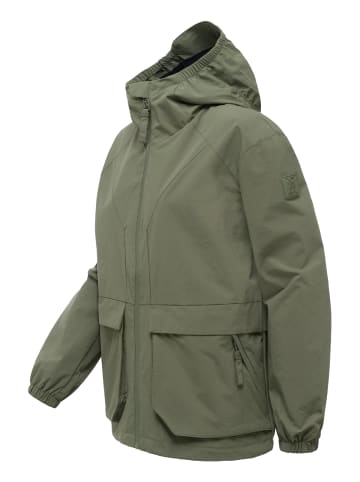 Navahoo Outdoorjacke Donnerwetter 14 in Olive Leaf