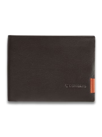 Roncato Monaco Geldbörse RFID Schutz Leder 9 cm in brown