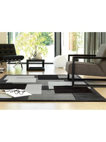 Arte Espina Kurzflor Teppich Cool 646 in grau - schwarz - rechteckig
