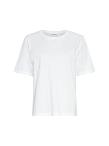MOSS COPENHAGEN Jeanitta Organic Tee EMB in Bright White
