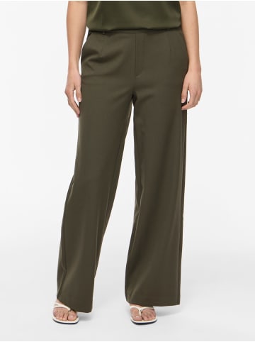 Vila Wide Leg Hose in Forest Night1