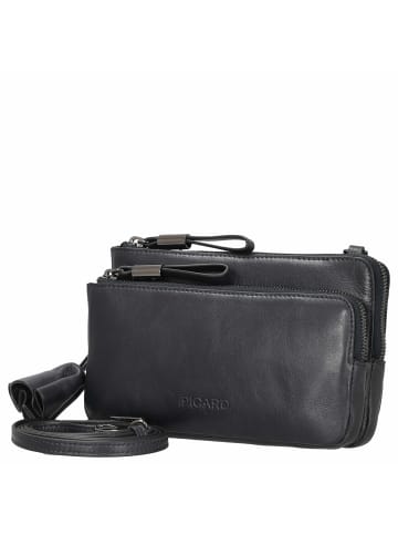 PICARD Bella - Schultertasche 20 cm (black) in ozean