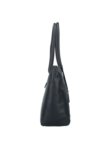 PICARD Pure Schultertasche Leder 34 cm in schwarz