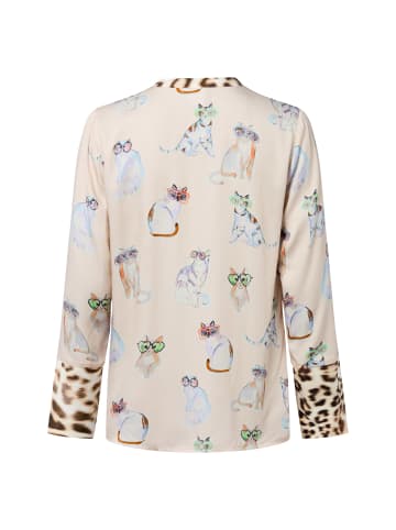 EMILY VAN DEN BERGH  Bluse in beige mehrfarbig