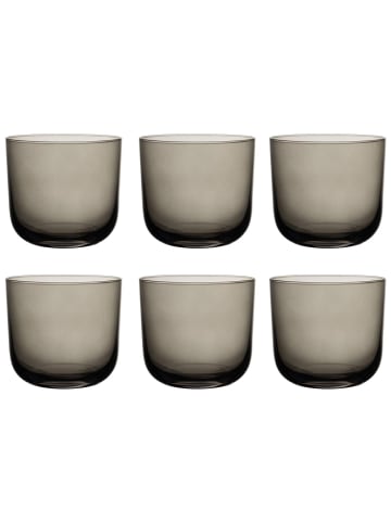 like. by Villeroy & Boch 6er Set Wassergläser Like Glass 280 ml in Smoke