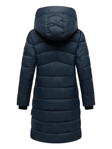 Marikoo Steppmantel Kaltnäschen 16 in Navy