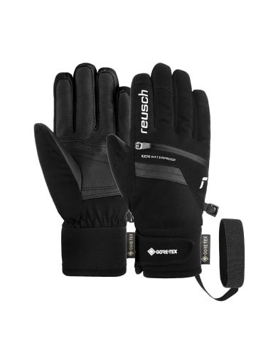 Reusch Fingerhandschuhe Travis GORE-TEX Junior in 7702 black / silver