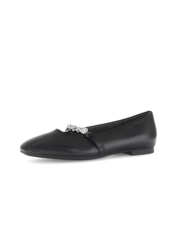Gabor Fashion Elegante Ballerinas in schwarz