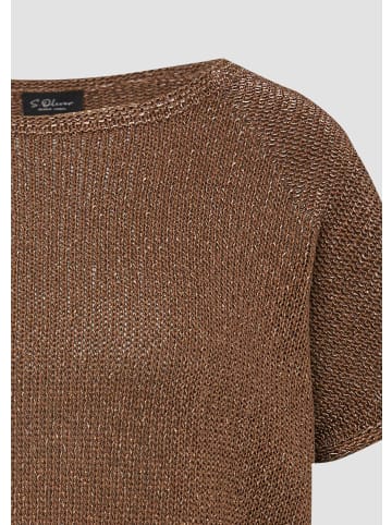 s.Oliver Strickpullover in 8624_cognac