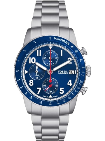 Fossil Uhr in Blau