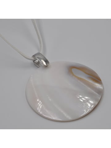 Steuer Modeschmuck Metall in weiß