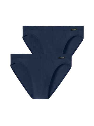 Schiesser Slip Supermini - Pure Micro in Admiral