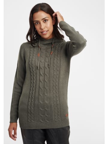 Oxmo Strickpullover OXCable in Grau