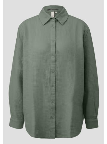 QS Bluse in 7927_salbeigrün