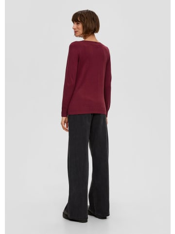 s.Oliver Strickpullover in 3871_bordeaux