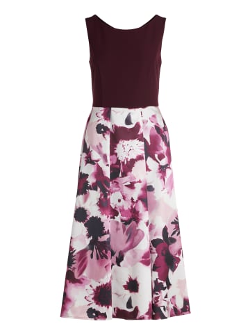 Vera Mont Cocktailkleid mit ausgestelltem Rock in Patch Purple/Purple